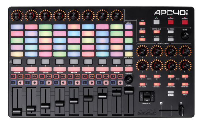 Akai Professional APC40 MKII MIDI Pad控制器