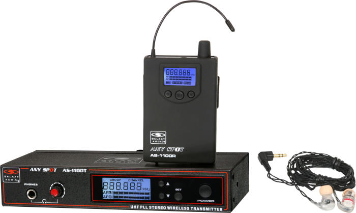 Galaxy Audio AS-1100无线入耳监听系统