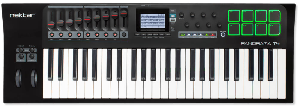 Nektar Panorama T4 49键MIDI键盘控制器
