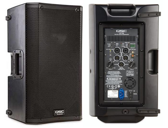 QSC K10 10英寸1000瓦功率PA扬声器