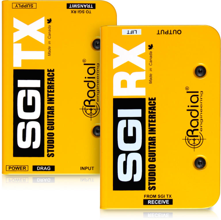 径向SGI TX/RX工作室吉他接口主动DI盒