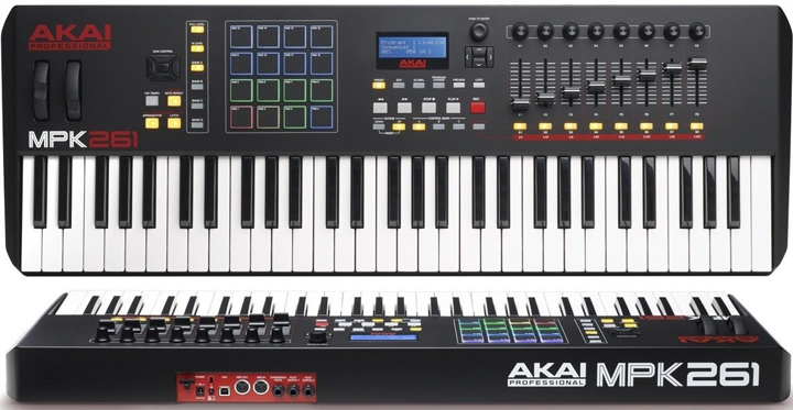 Akai Professional MPK261 61键MIDI键盘控制器