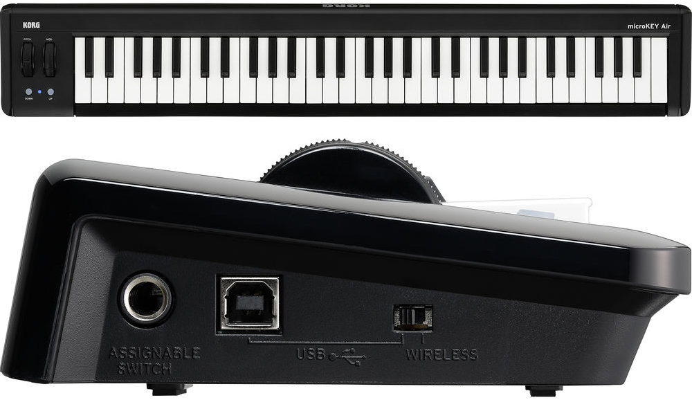 Korg microKEY AIR-61 61键MIDI键盘控制器与蓝牙