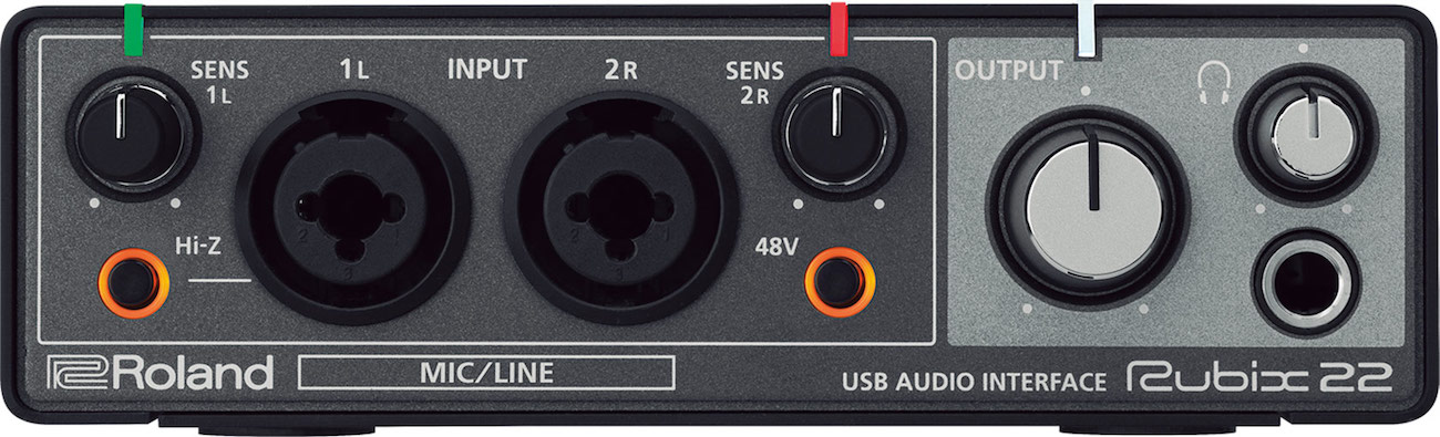 Roland Rubix22 USB Audio Interface 罗兰Rubix22 USB音频接口
