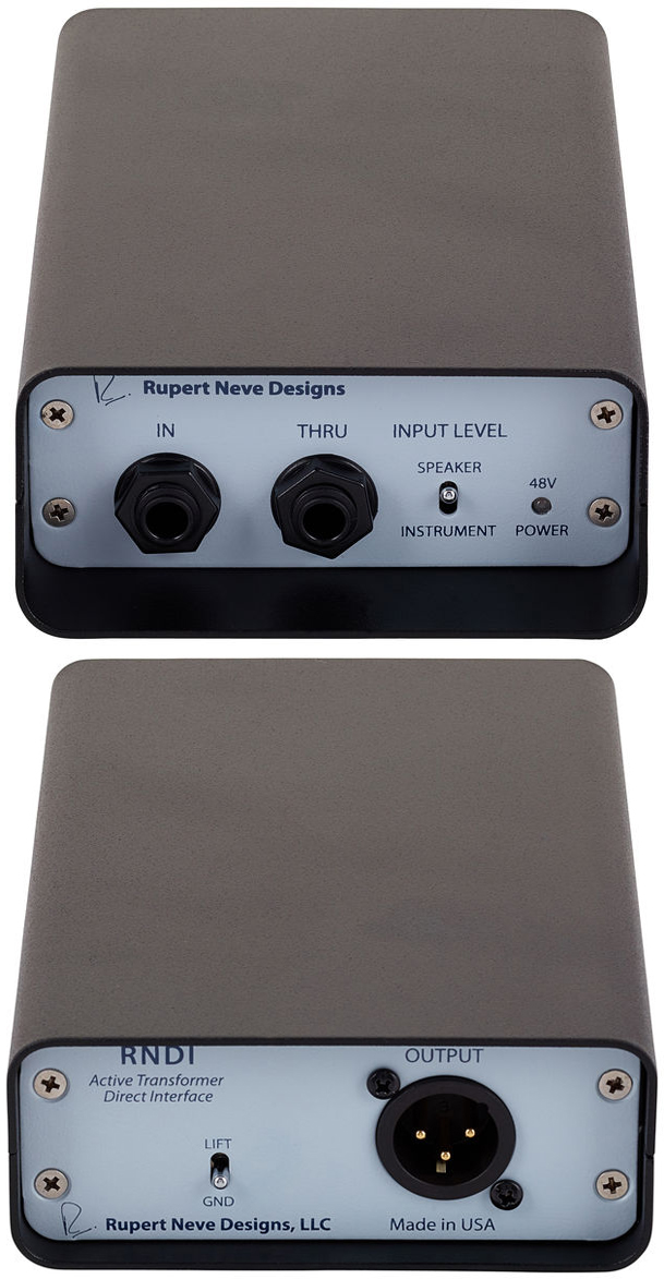 RNDI (Rupert Neve Direct Interface)主动DI盒