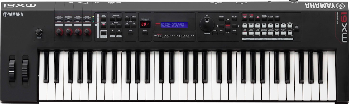 雅马哈MX61 61键合成MIDI控制器键盘