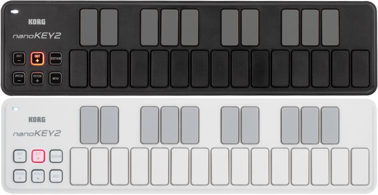 Korg Nanokey2 25键USB MIDI控制器键盘|欧宝体育在线观看齿轮- 欧宝竞技
