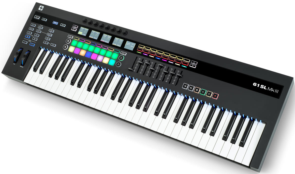 Novation 61SL MkIII MIDI控制器键盘，带音序器