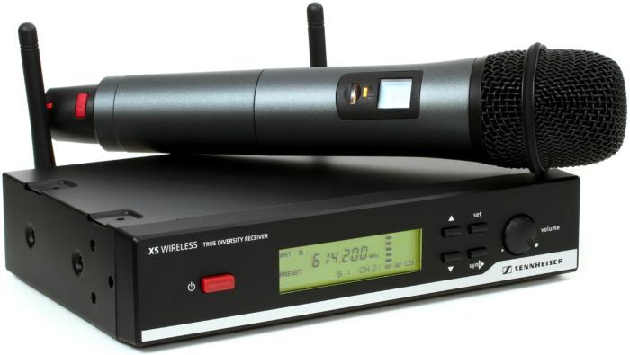 森海塞尔XSW 35家——创无线手持声乐麦克风设置