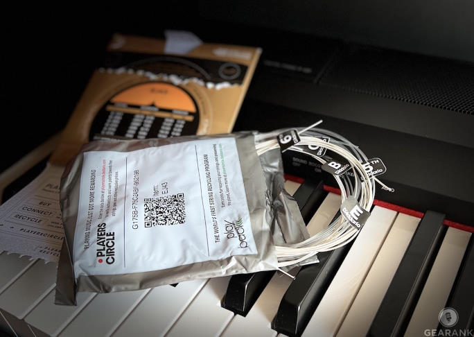 D'Addario EJ43字符串标签和包装
