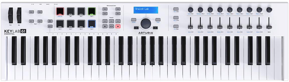 Arturia KeyLab Essential 61 MIDI键盘控制器