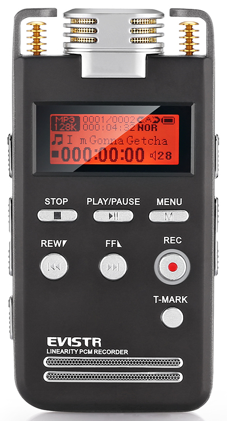 EVISTR L53便携式数字录音机-手持