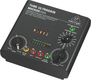 Behringer mic500usb管麦克风前置放大器