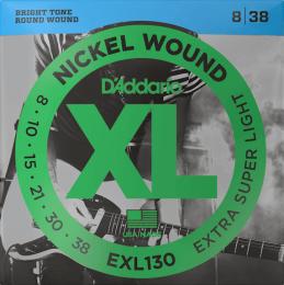 D'Addario EXL130镍缠绕电吉他弦(超轻规格)