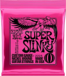 Ernie Ball 2223超级弹簧镍缠绕电吉他弦(超轻规)