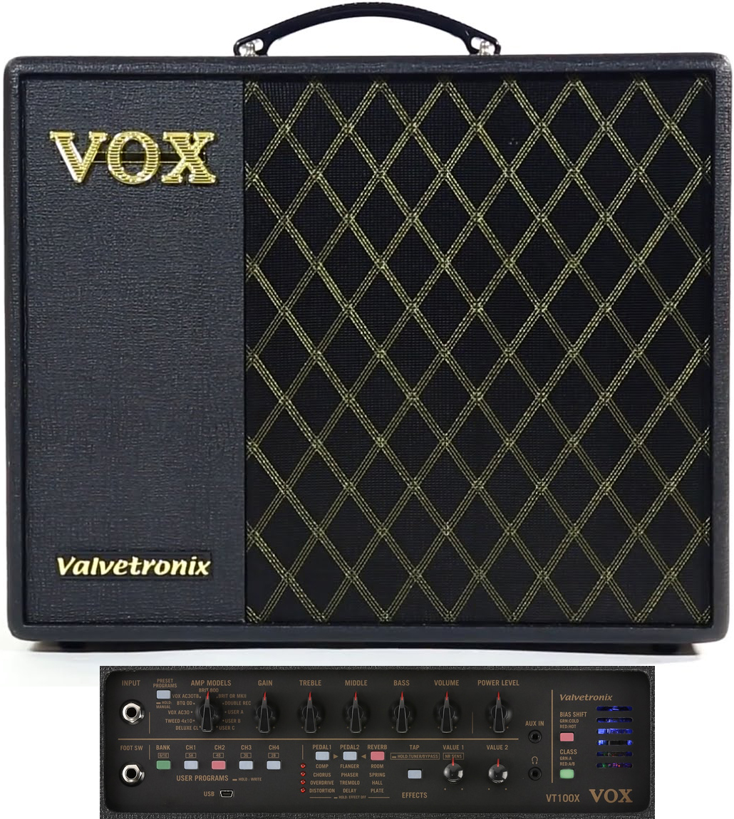 Vox VT100X建模组合吉他放大器